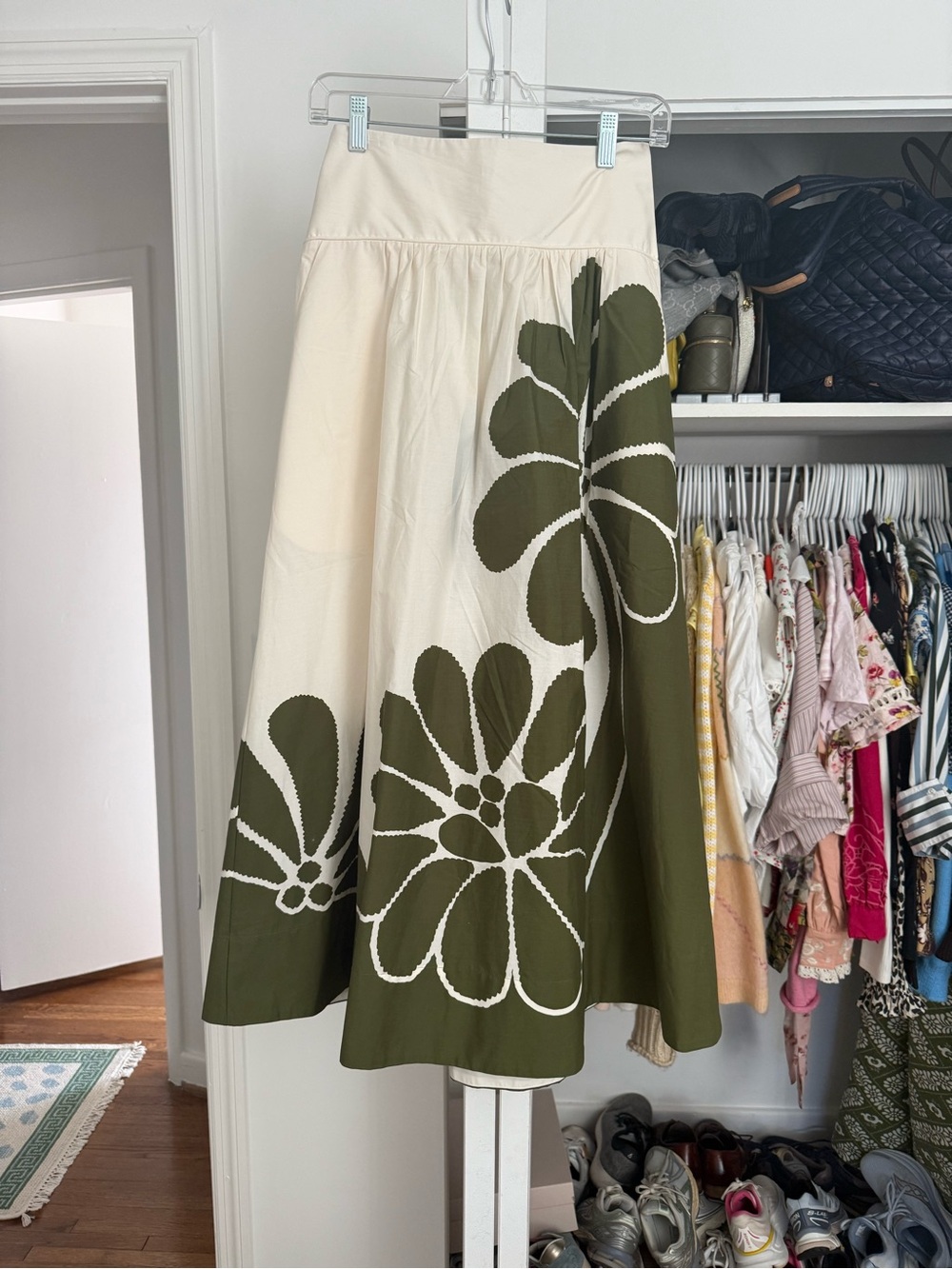 NWT Farm Rio maxi skirt